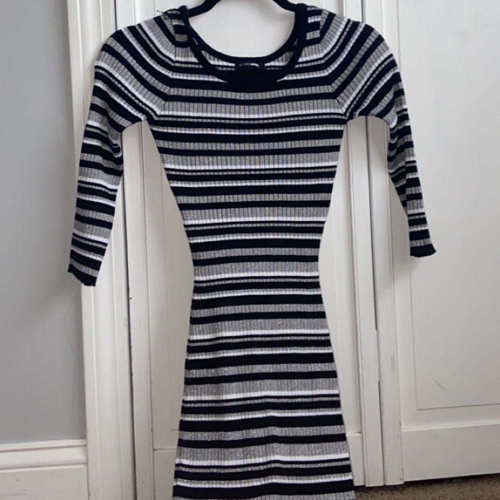 long sleeve midi dress